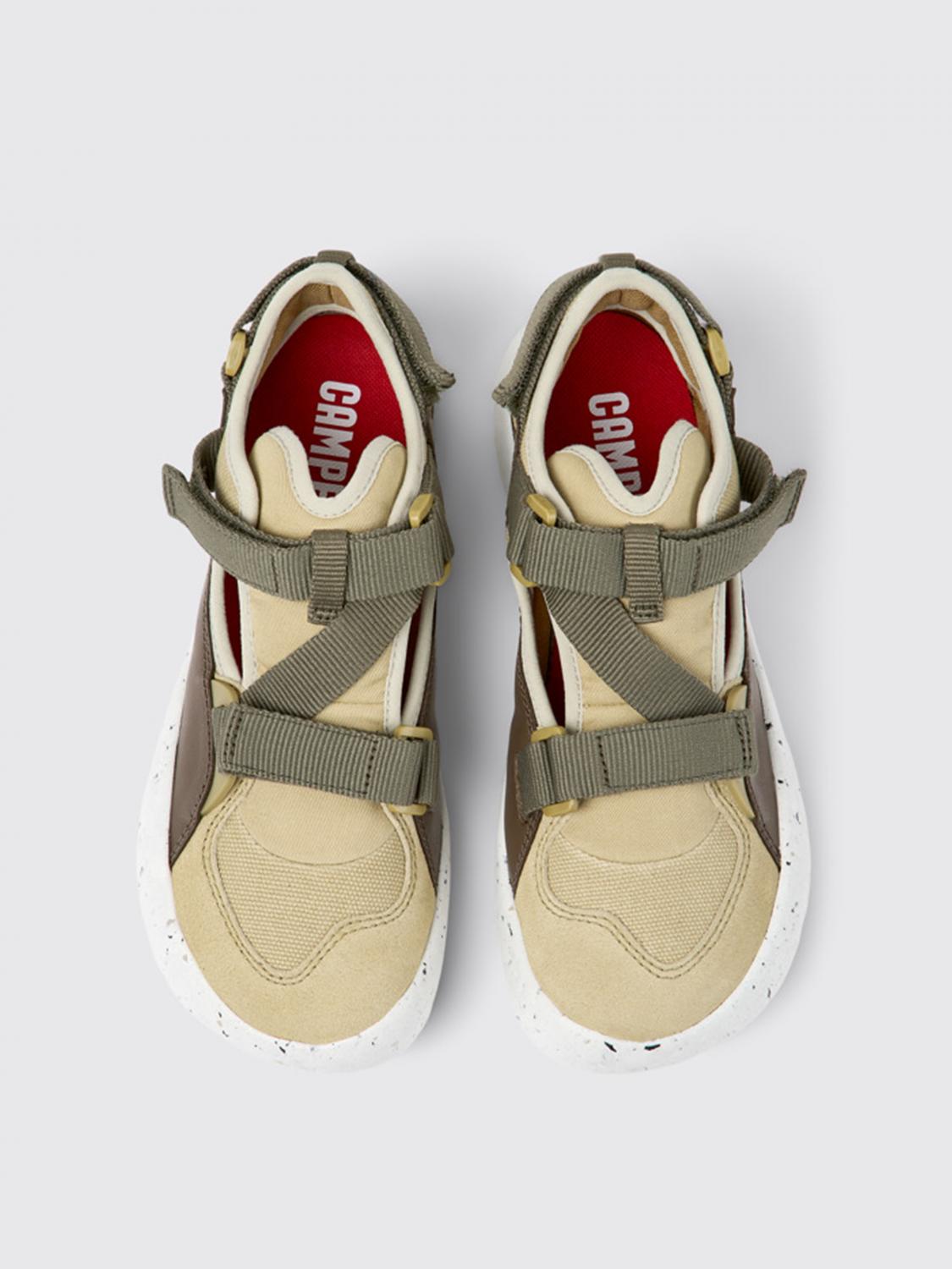 CAMPER SNEAKERS: Sneakers Peu Stadium Camper in tessuto e pelle, Fantasia - Img 3