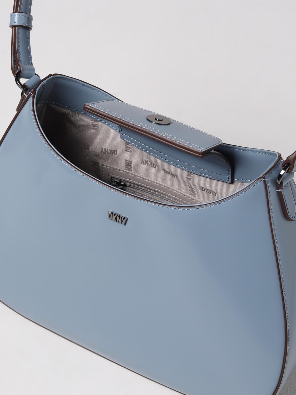 DKNY SHOULDER BAG: Handbag woman Dkny, Blue - Img 3