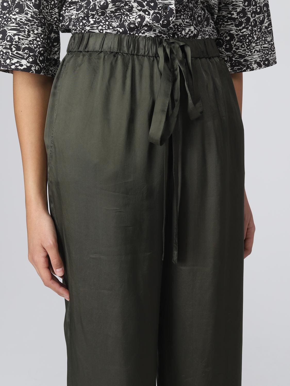 ASPESI PANTALONI: Pantalone Aspesi in viscosa, Militare - Img 3