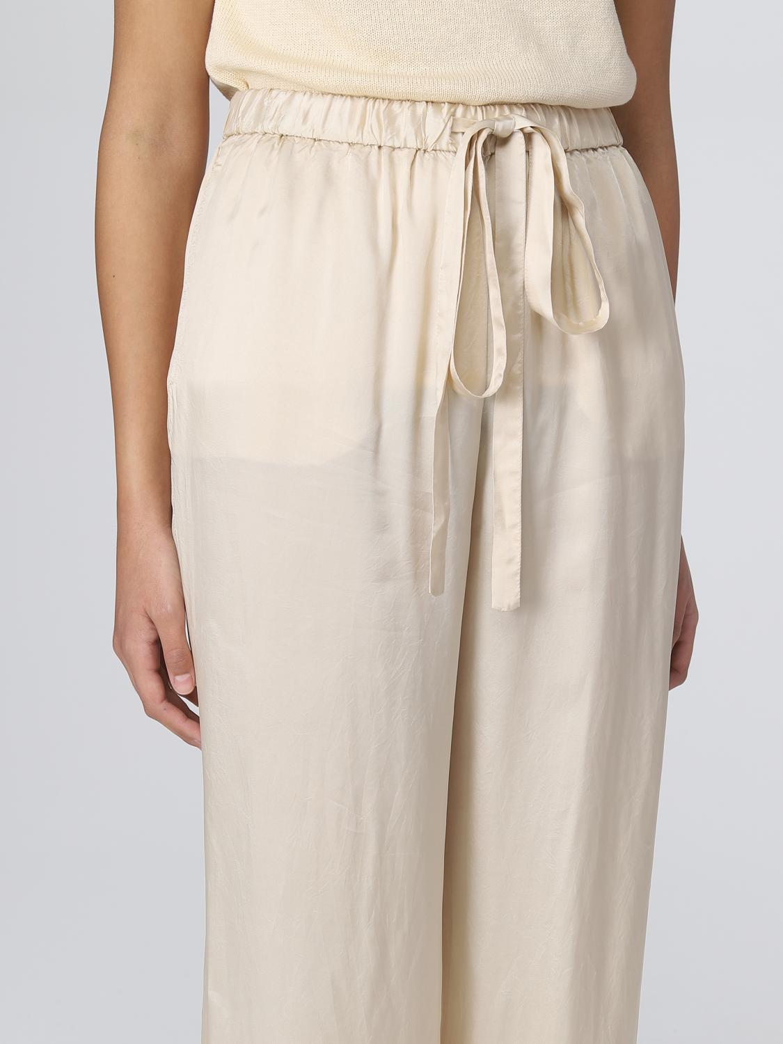 ASPESI PANTALONI: Pantalone Aspesi in viscosa, Naturale - Img 4