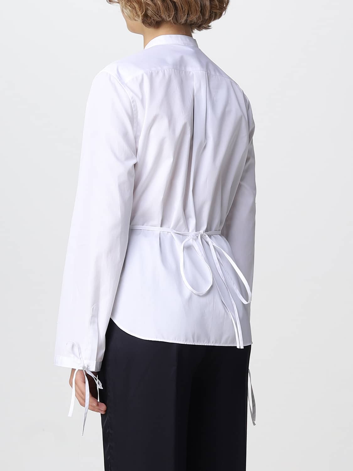 ASPESI HEMDBLUSE: Hemdbluse damen Aspesi, Weiß - Img 3