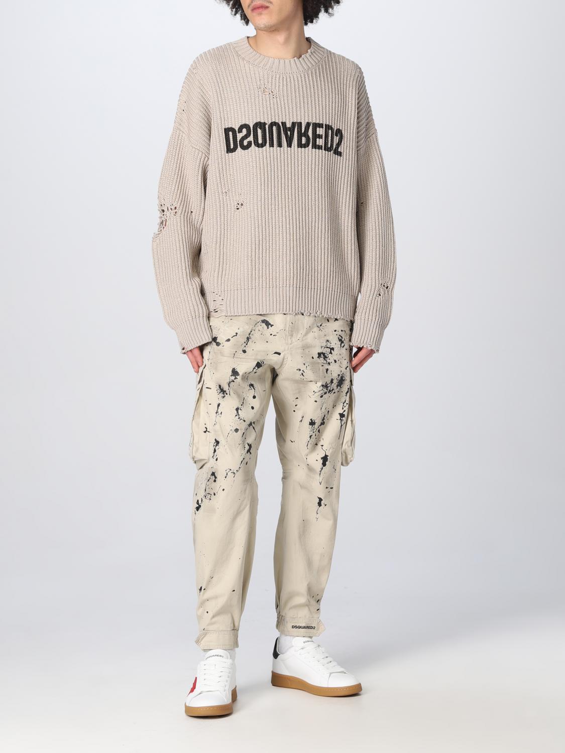 DSQUARED2 PULL: Pull homme Dsquared2, Vert - Img 2