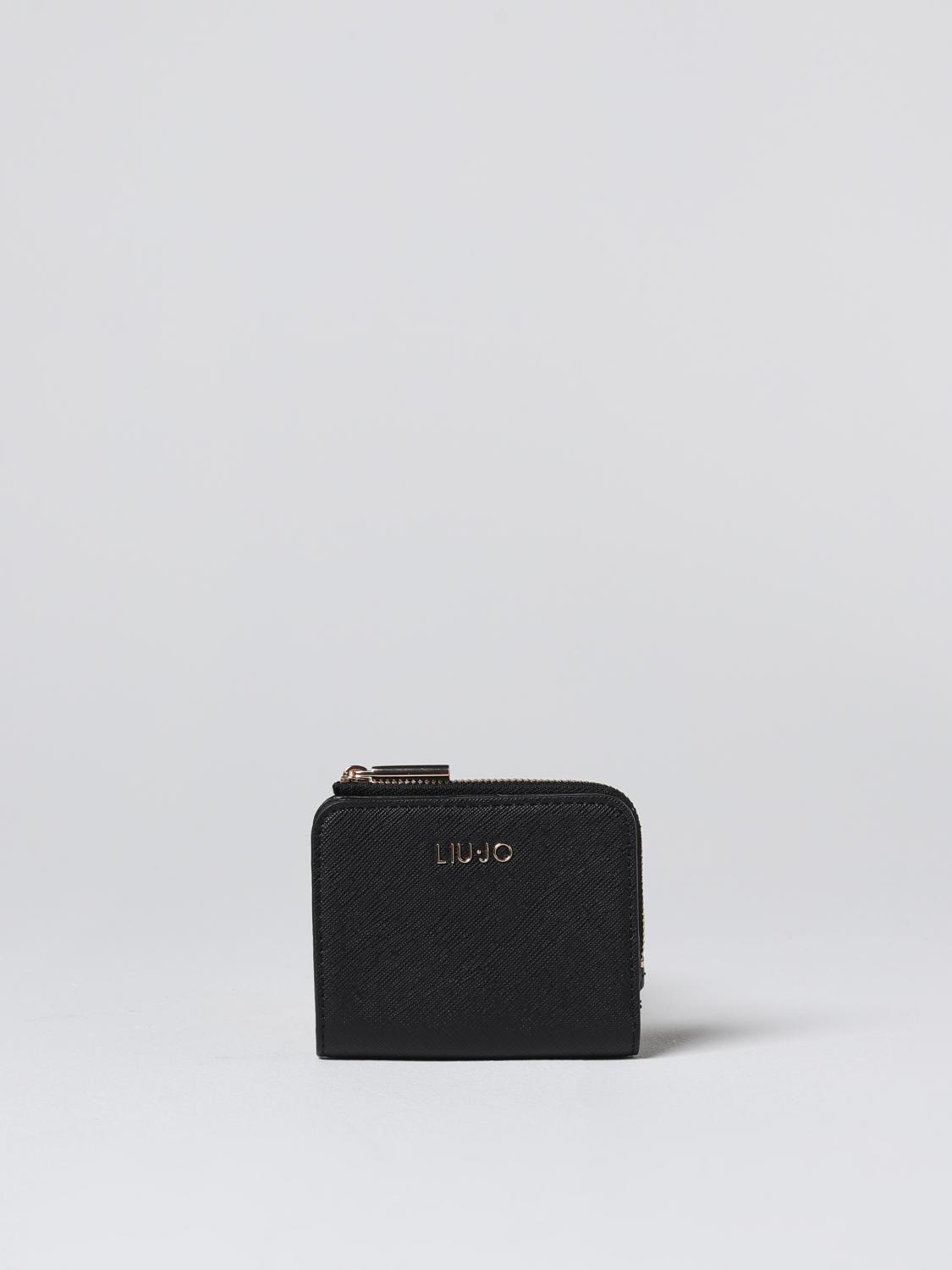 LIU JO WALLET: Wallet woman Liu Jo, Black - Img 1