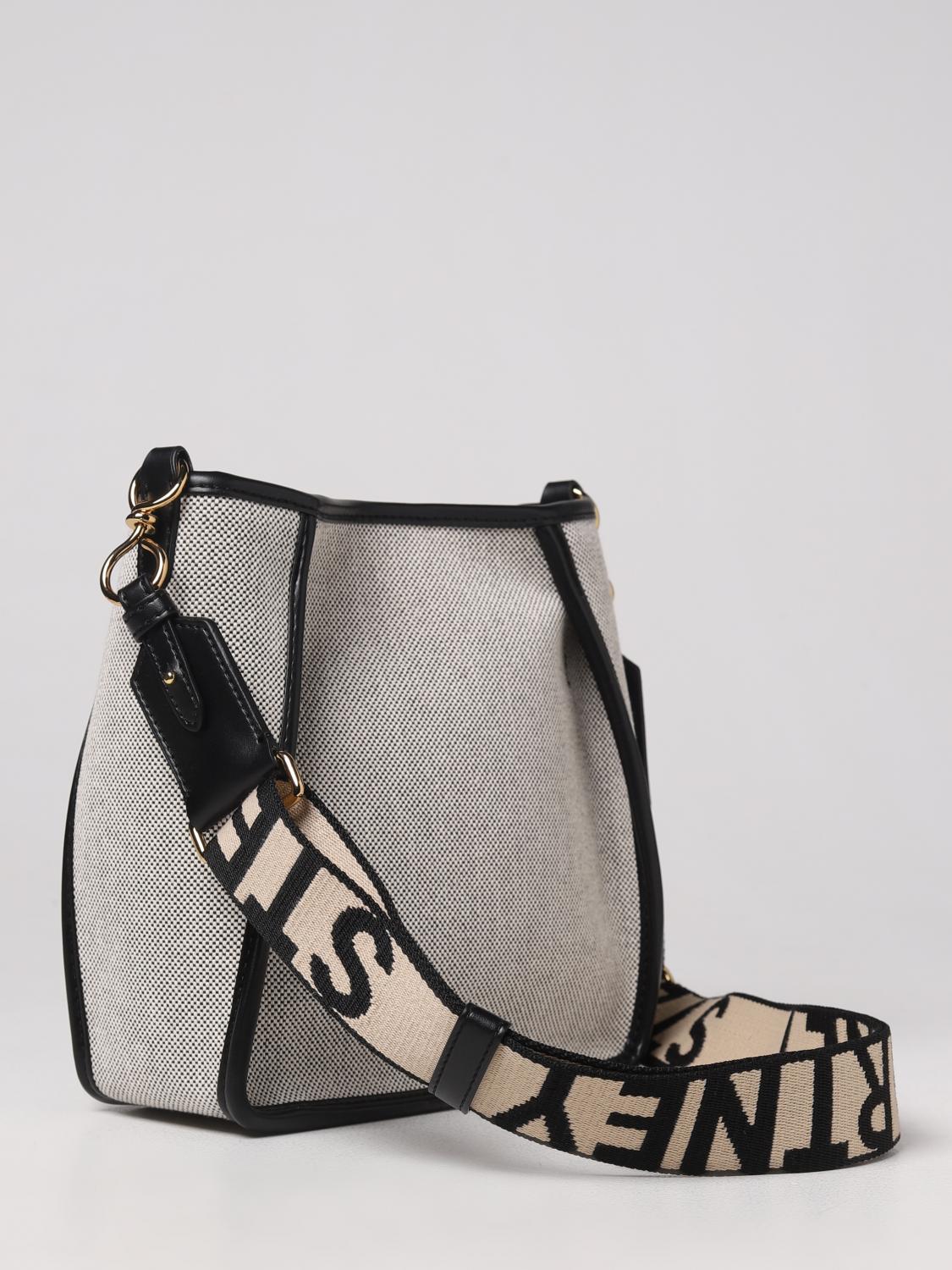 STELLA MCCARTNEY BORSA A SPALLA: Borsa Stella McCartney in canvas, Nero - Img 2