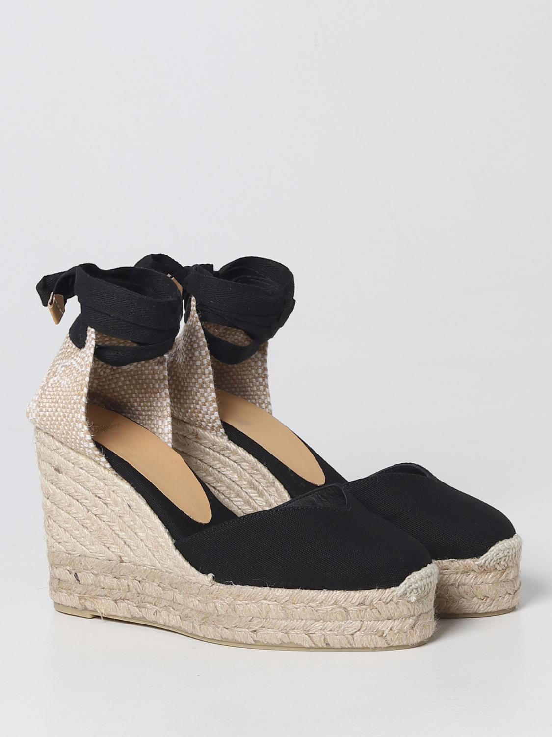 CASTAÑER ESPADRILLAS: Espadrillas Chiara Castañer in canvas, Nero - Img 2
