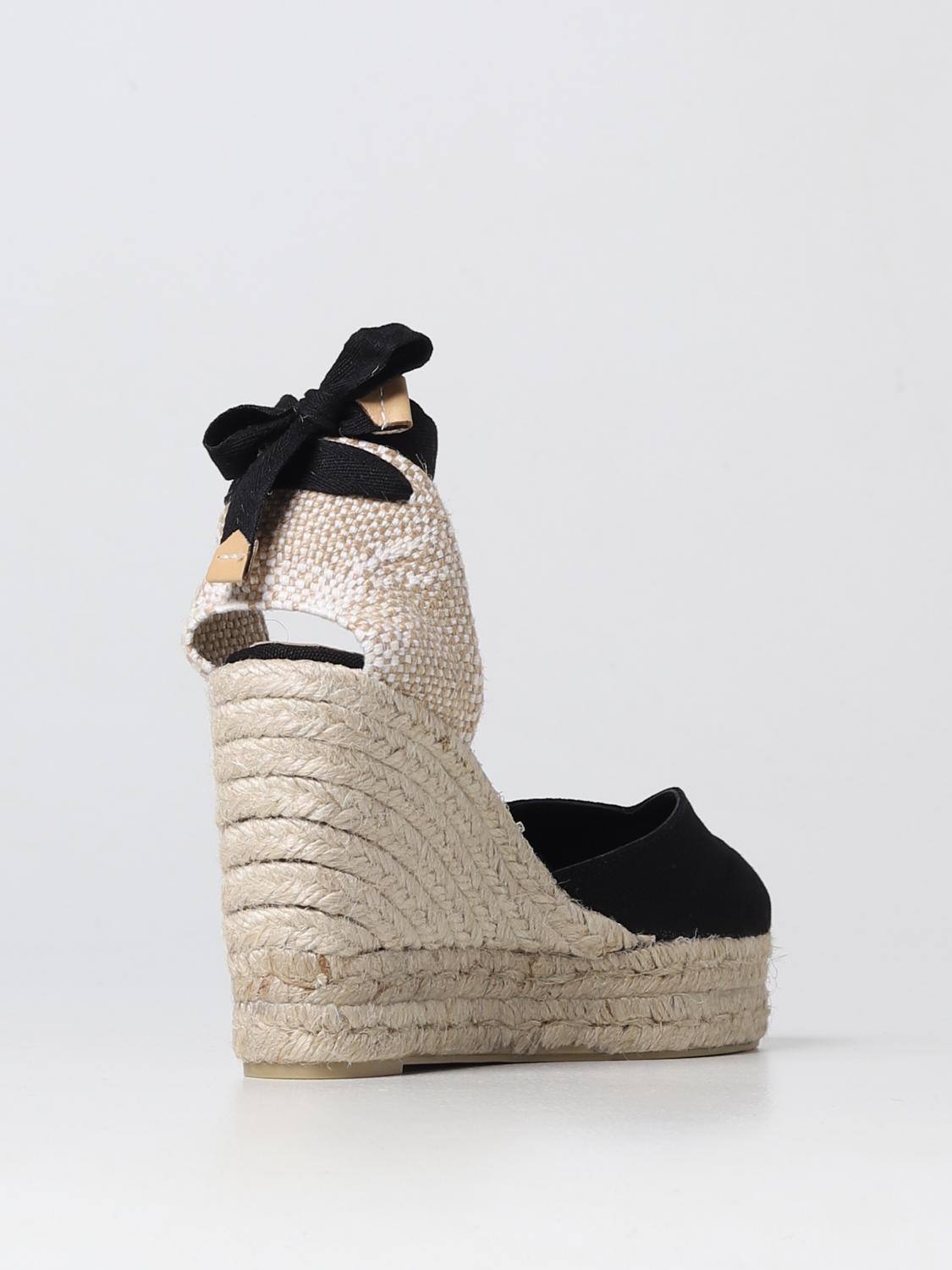 CASTAÑER ESPADRILLAS: Espadrillas Chiara Castañer in canvas, Nero - Img 3