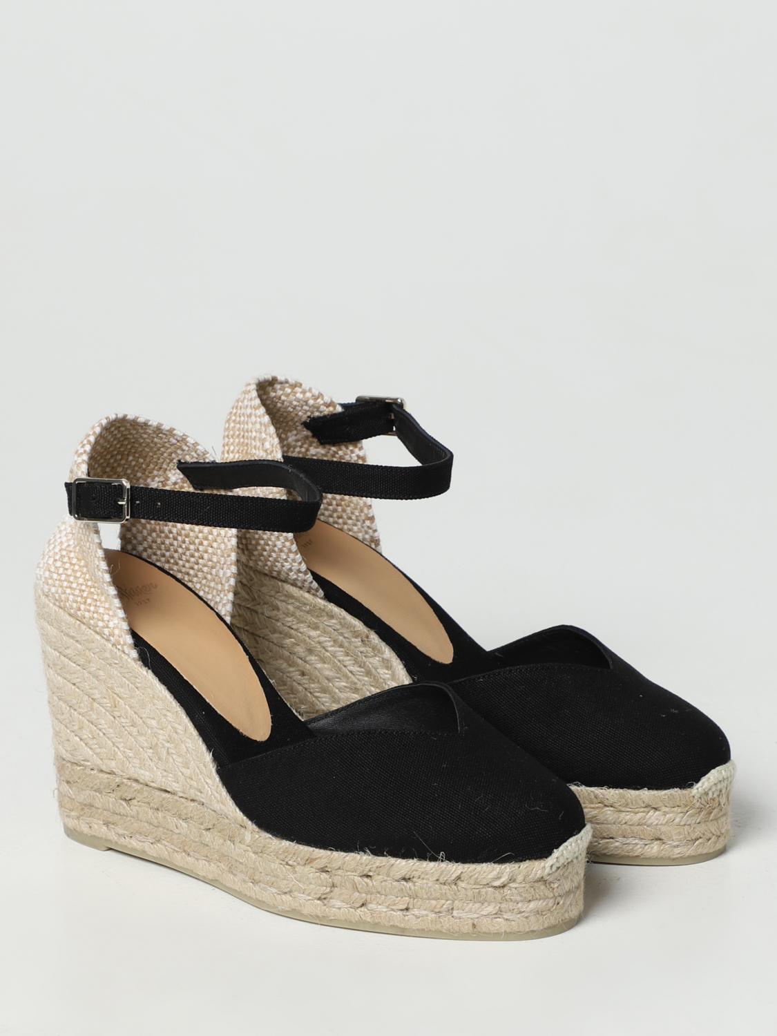 CASTAÑER ESPADRILLAS: Espadrillas Carina Castañer in canvas, Nero - Img 2