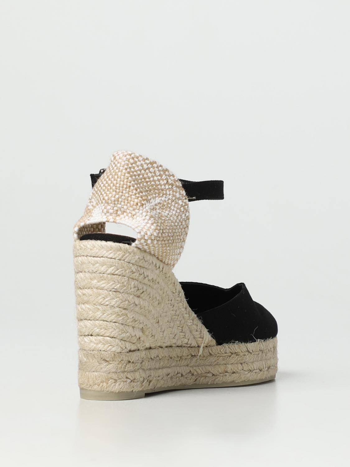 CASTAÑER ESPADRILLAS: Espadrillas Carina Castañer in canvas, Nero - Img 3