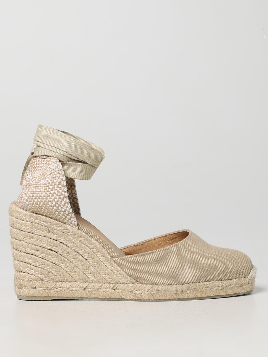 CASTAÑER ESPADRILLES: Oxford shoes woman CastaÑer, Sand - Img 1