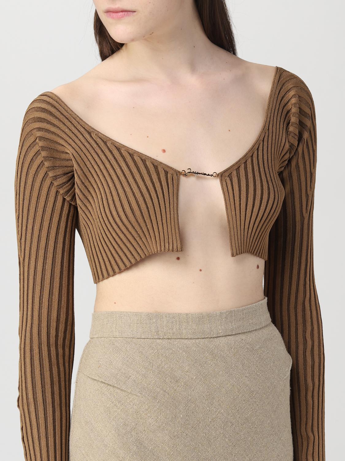 JACQUEMUS:セーター レディース - ブラウン | GIGLIO.COM JACQUEMUS:セーター レディース - ブラウン | GIGLIO.COM
