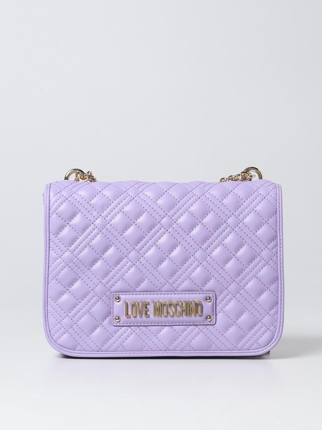 Tasche Umhängetasche Love Moschino Tasche Lila LOVE MOSCHINO