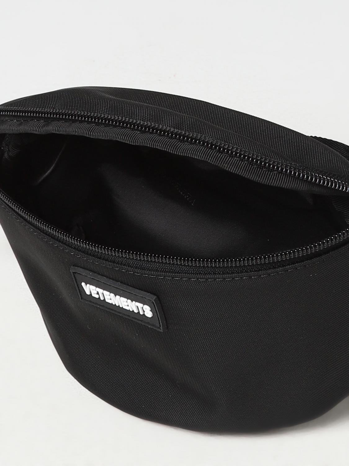 Vetements Belt bag men - Black | UE63BA500B | GIGLIO.COM