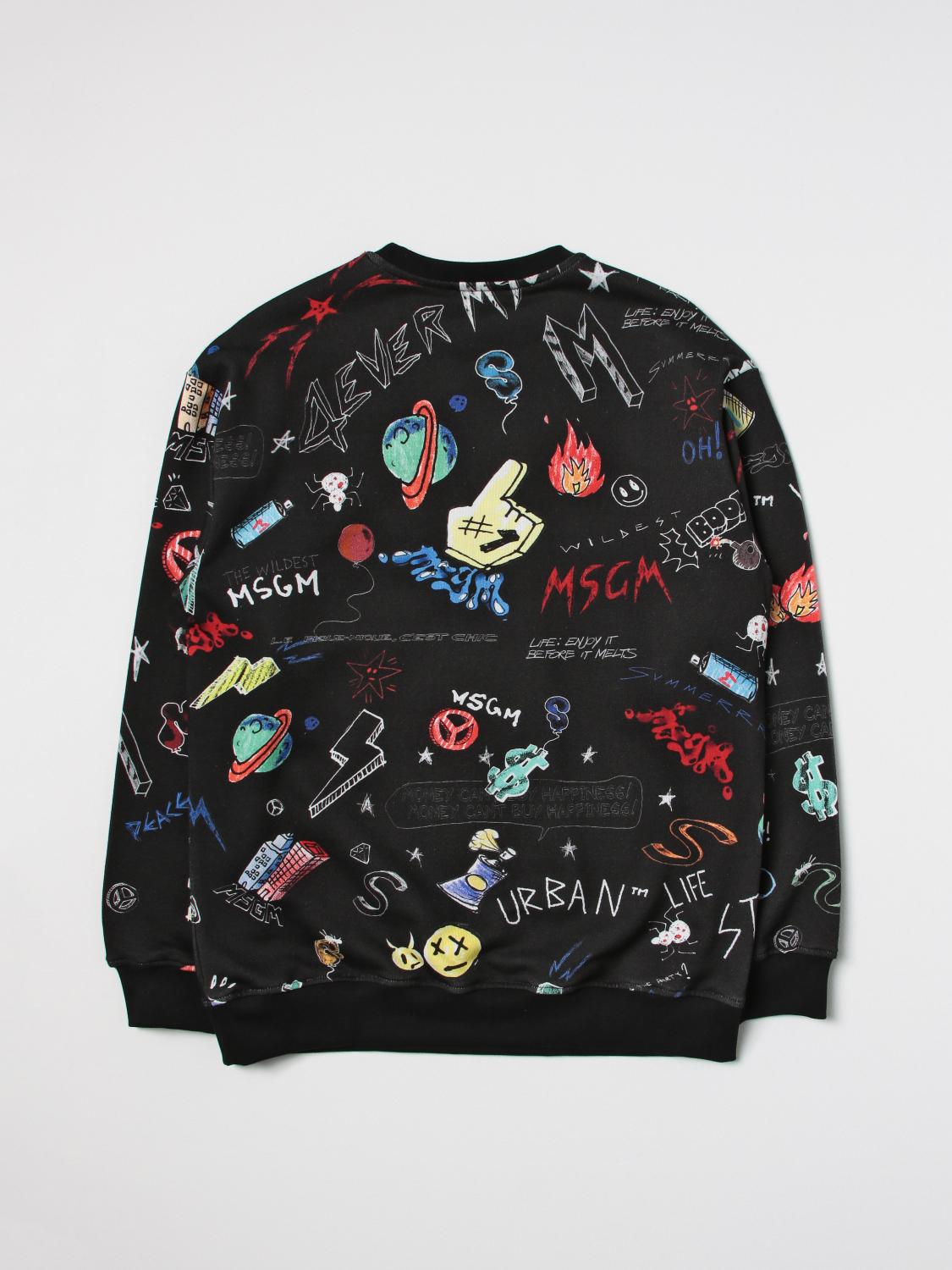 MSGM KIDS 毛衣: 毛衣 儿童 MSGM Kids, 黑色 - Img 2