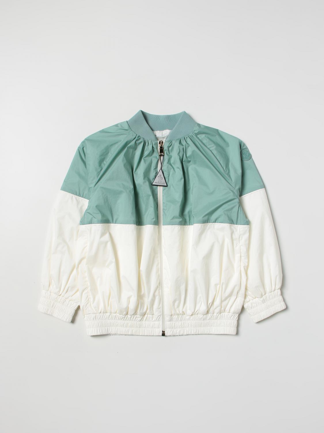 MONCLER JACKE: Jacke kinder Moncler, Weiß - Img 1