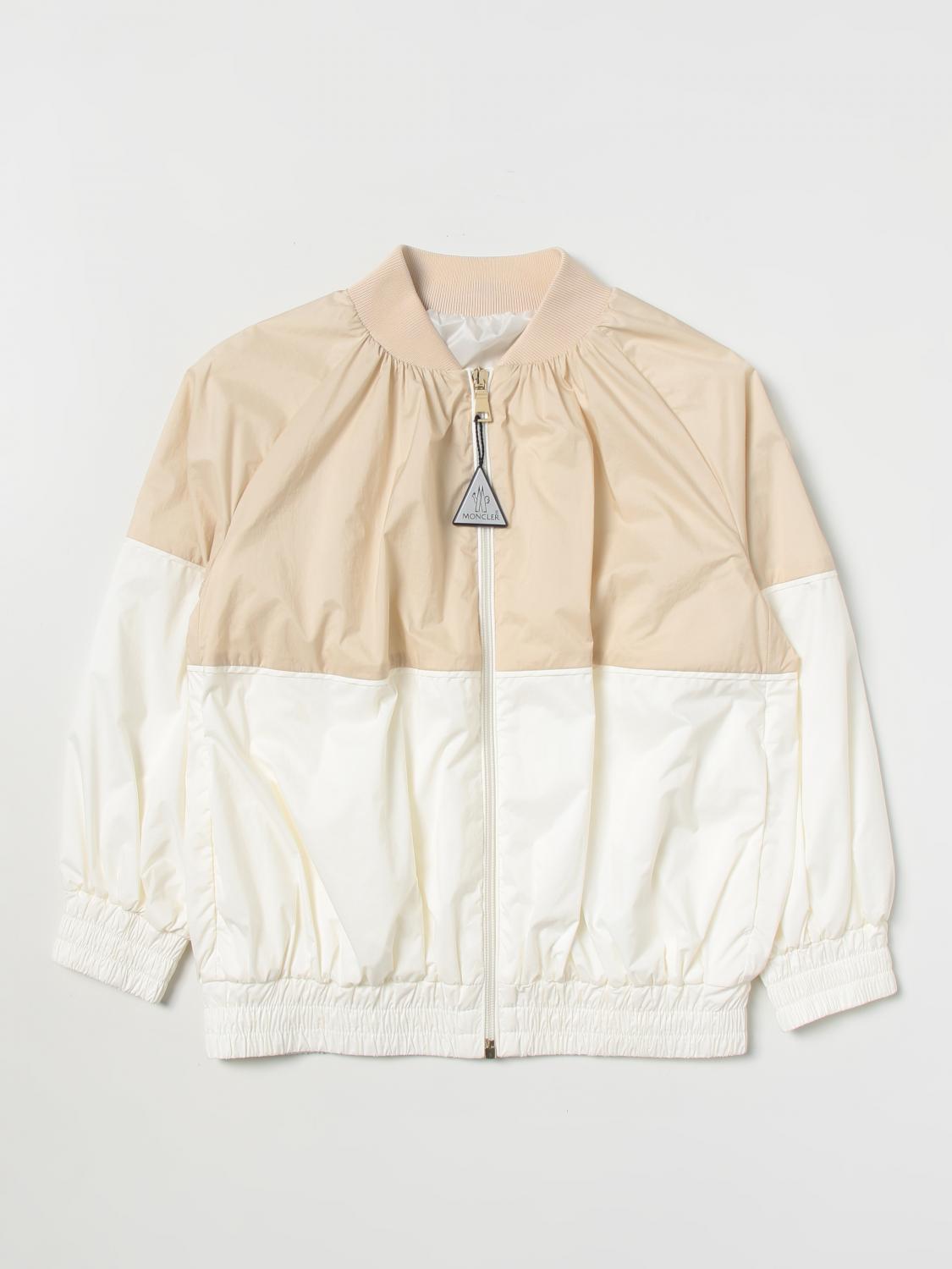 MONCLER CHAQUETA: Chaqueta niños Moncler, Beige - Img 1