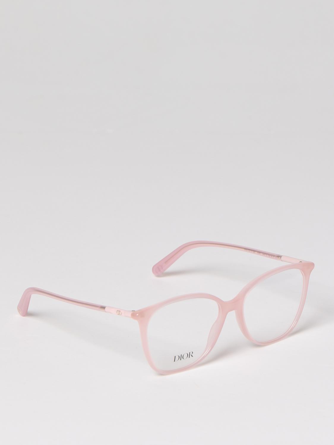 メガネ DIOR Woman Optical frames Pink CD50112I 4300 DIOR: Glasses woman Christian - Pink | Dior optical frames