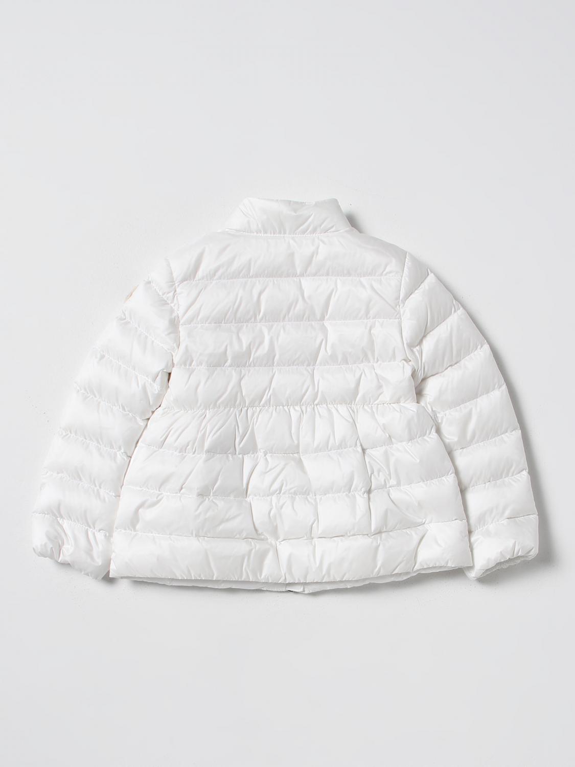 MONCLER JACKET: Coats kids Moncler, White - Img 2