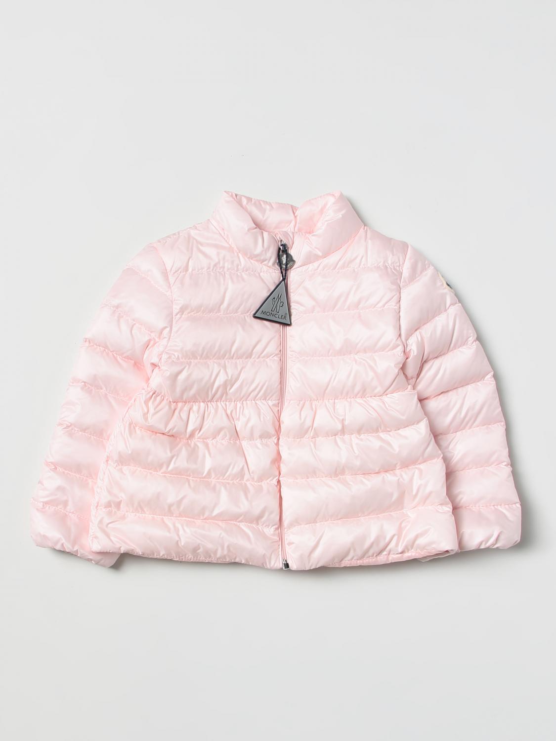 MONCLER CHAQUETA: Abrigos niños Moncler, Rosa - Img 1