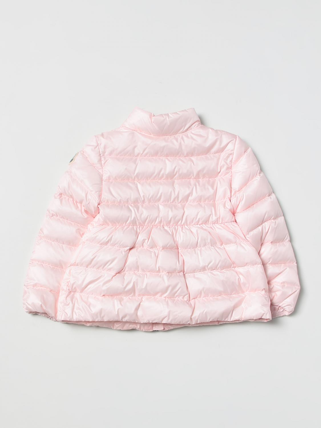 MONCLER CHAQUETA: Abrigos niños Moncler, Rosa - Img 2