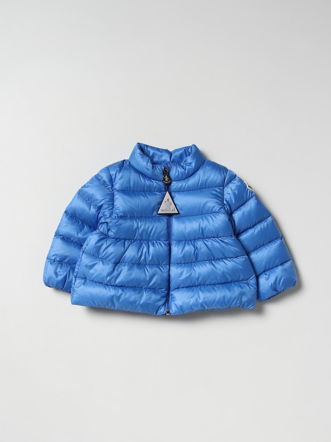 MONCLER CHAQUETA: Abrigos niños Moncler, Azul Oscuro 1 - Img 1