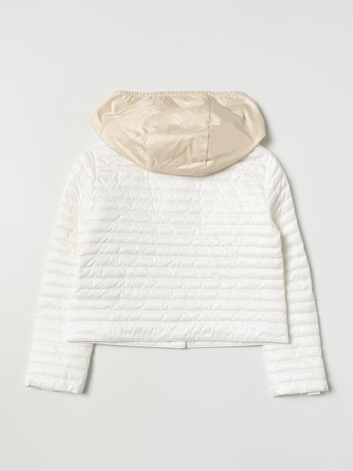 MONCLER CHAQUETA: Chaqueta niños Moncler, Nata - Img 2