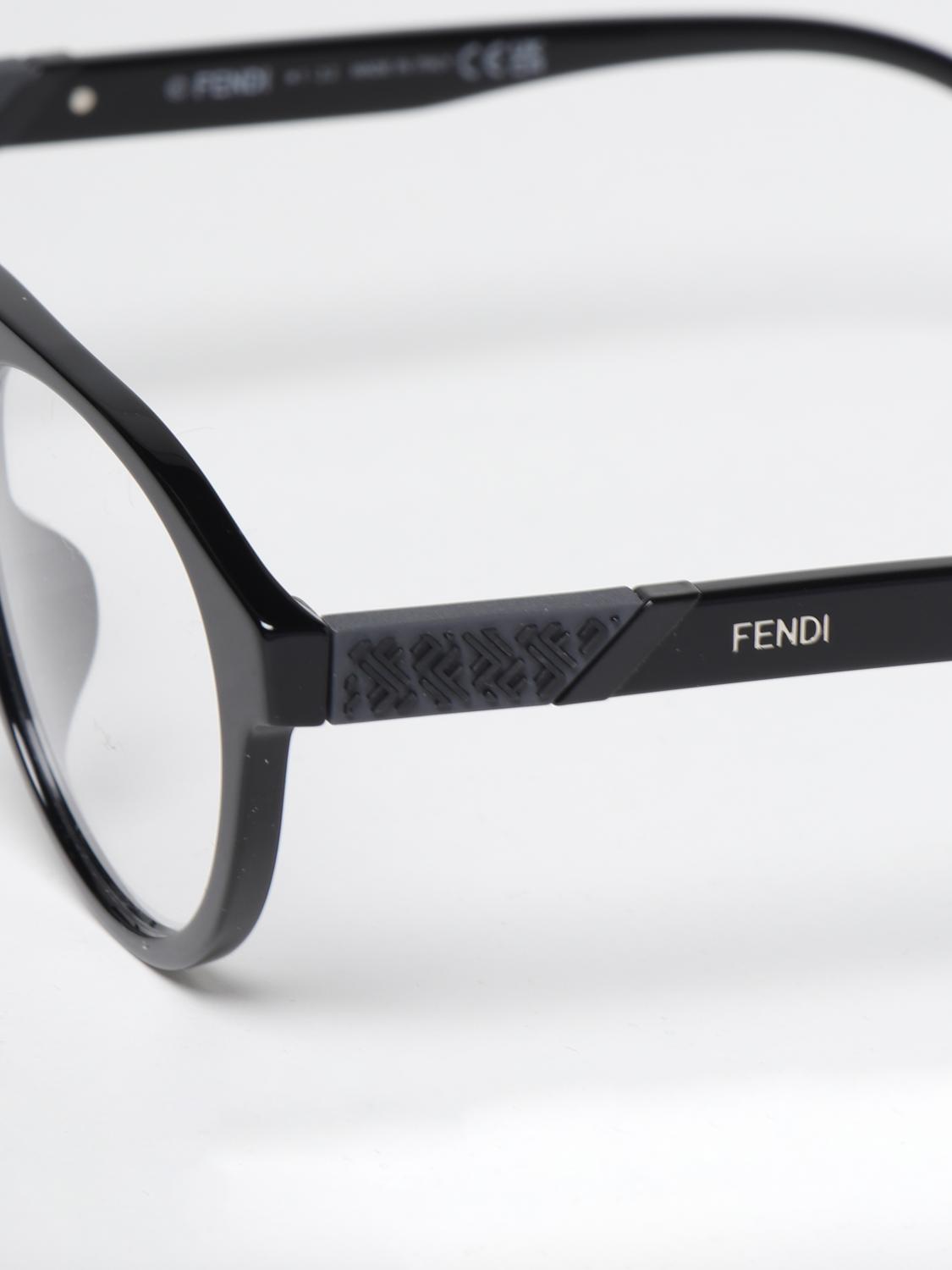 FENDI OCCHIALI DA SOLE: Occhiali uomo Fendi, Nero - Img 4