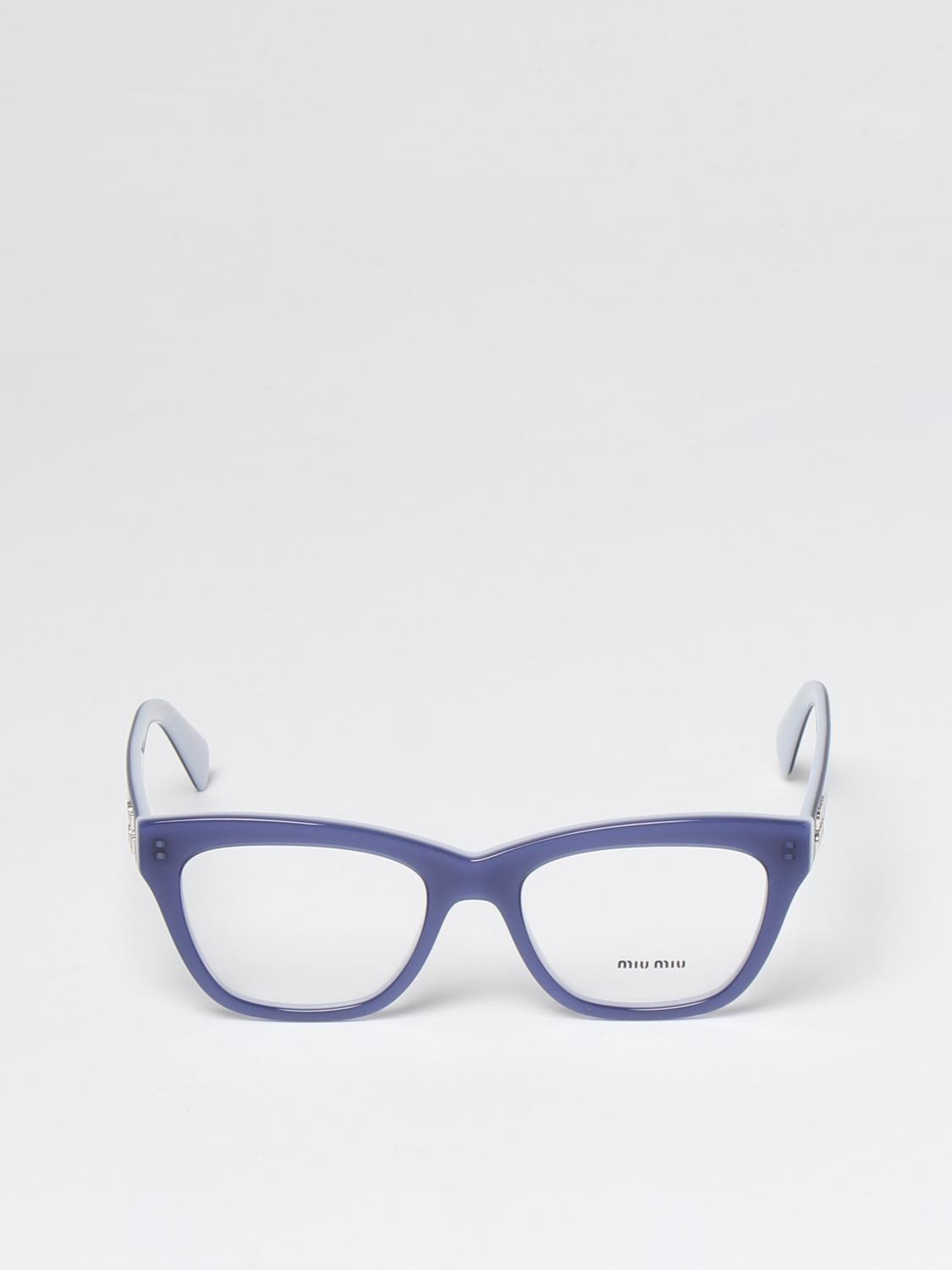 MIU MIU OCCHIALI DA VISTA: Occhiali donna Miu Miu, Blue - Img 2