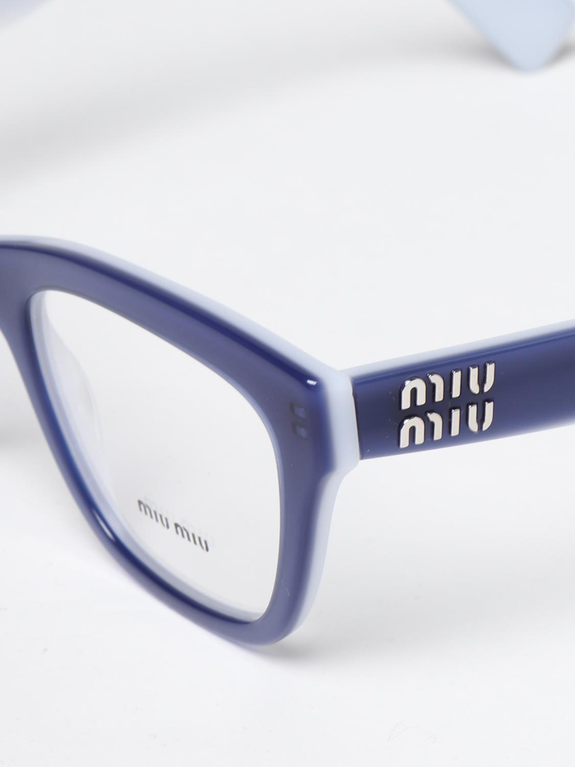 MIU MIU OCCHIALI DA VISTA: Occhiali donna Miu Miu, Blue - Img 4