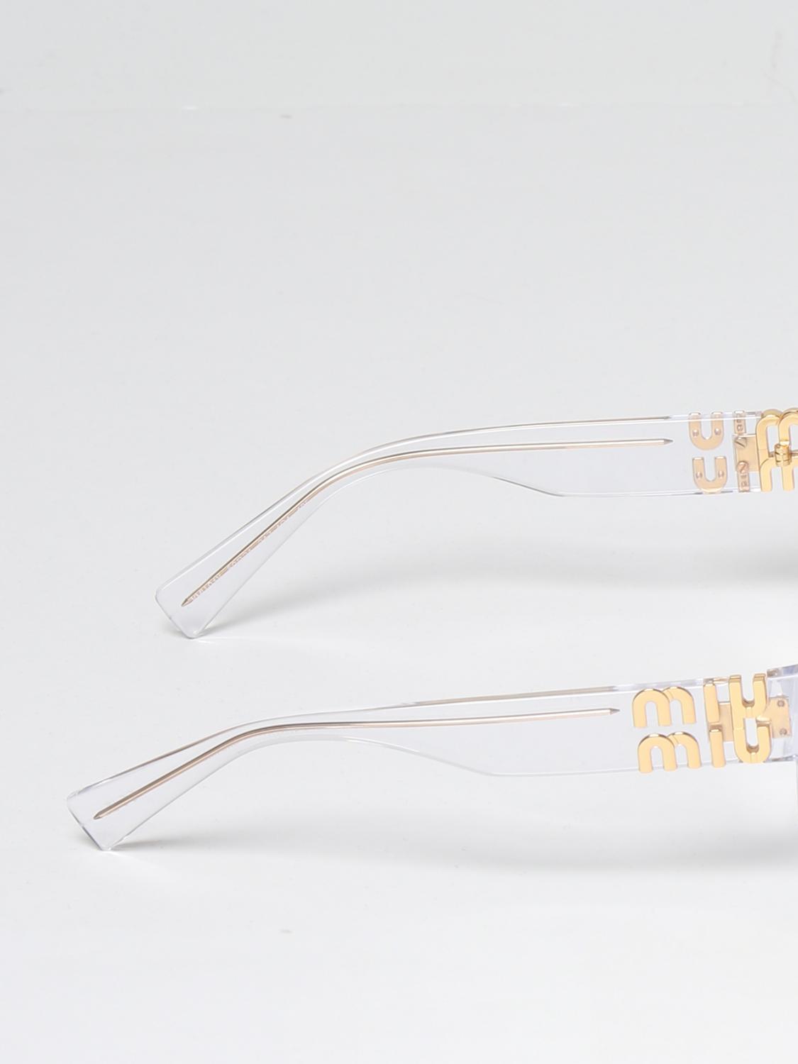 MIU MIU OCCHIALI DA VISTA: Occhiali donna Miu Miu, Trasparente - Img 3