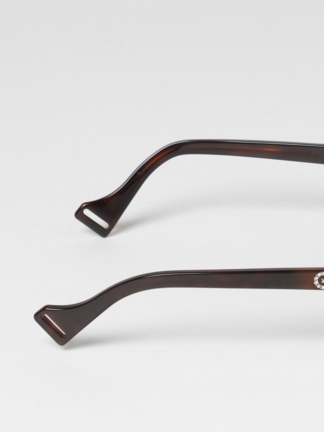 GUCCI SONNENBRILLE: Brille damen Gucci, Weiß - Img 3