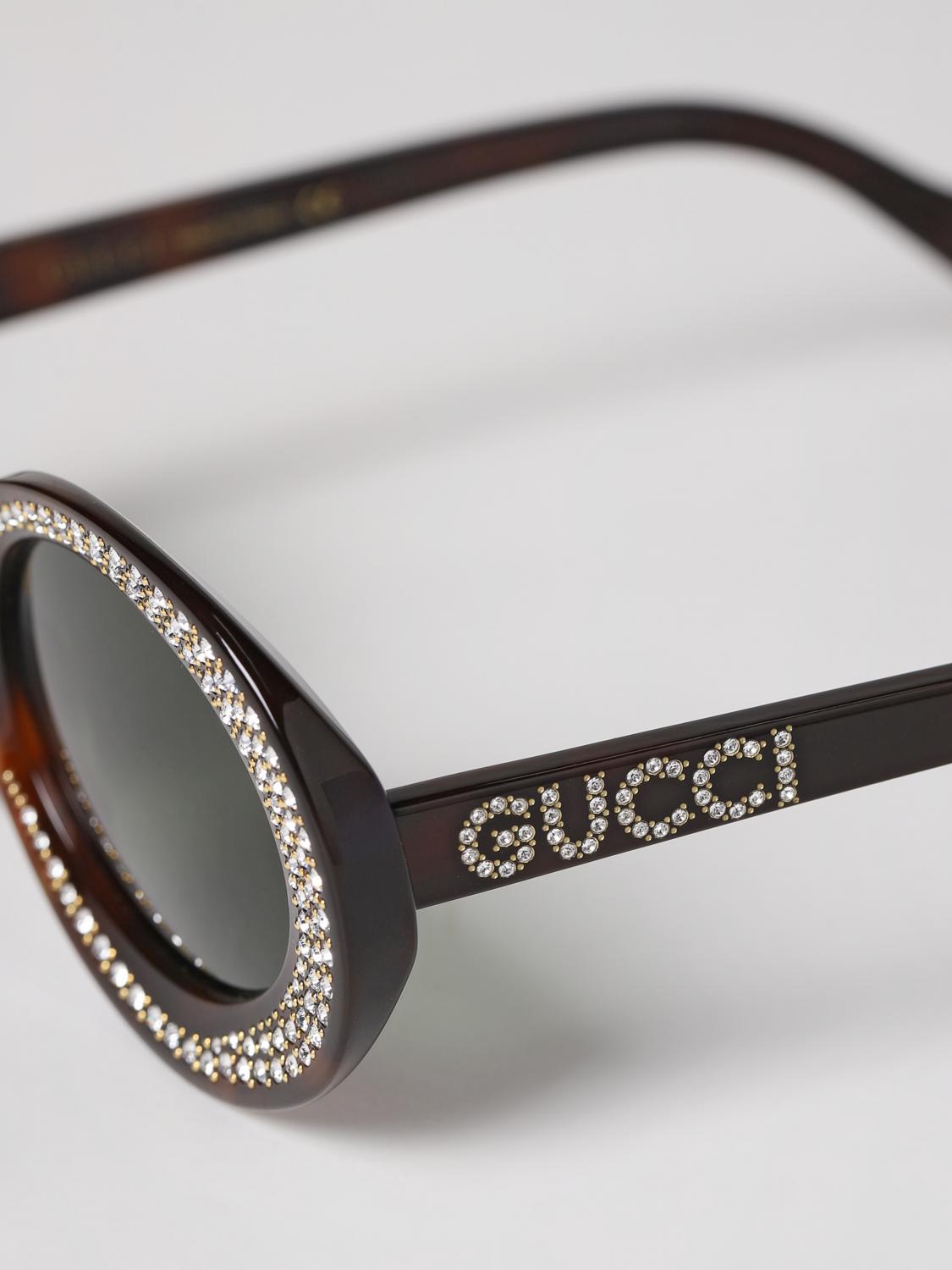 GUCCI SONNENBRILLE: Brille damen Gucci, Weiß - Img 4