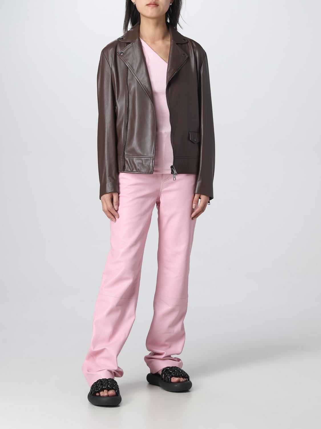 SIMONETTA RAVIZZA CHAQUETA: Abrigo mujer Simonetta Ravizza, Marrón - Img 2