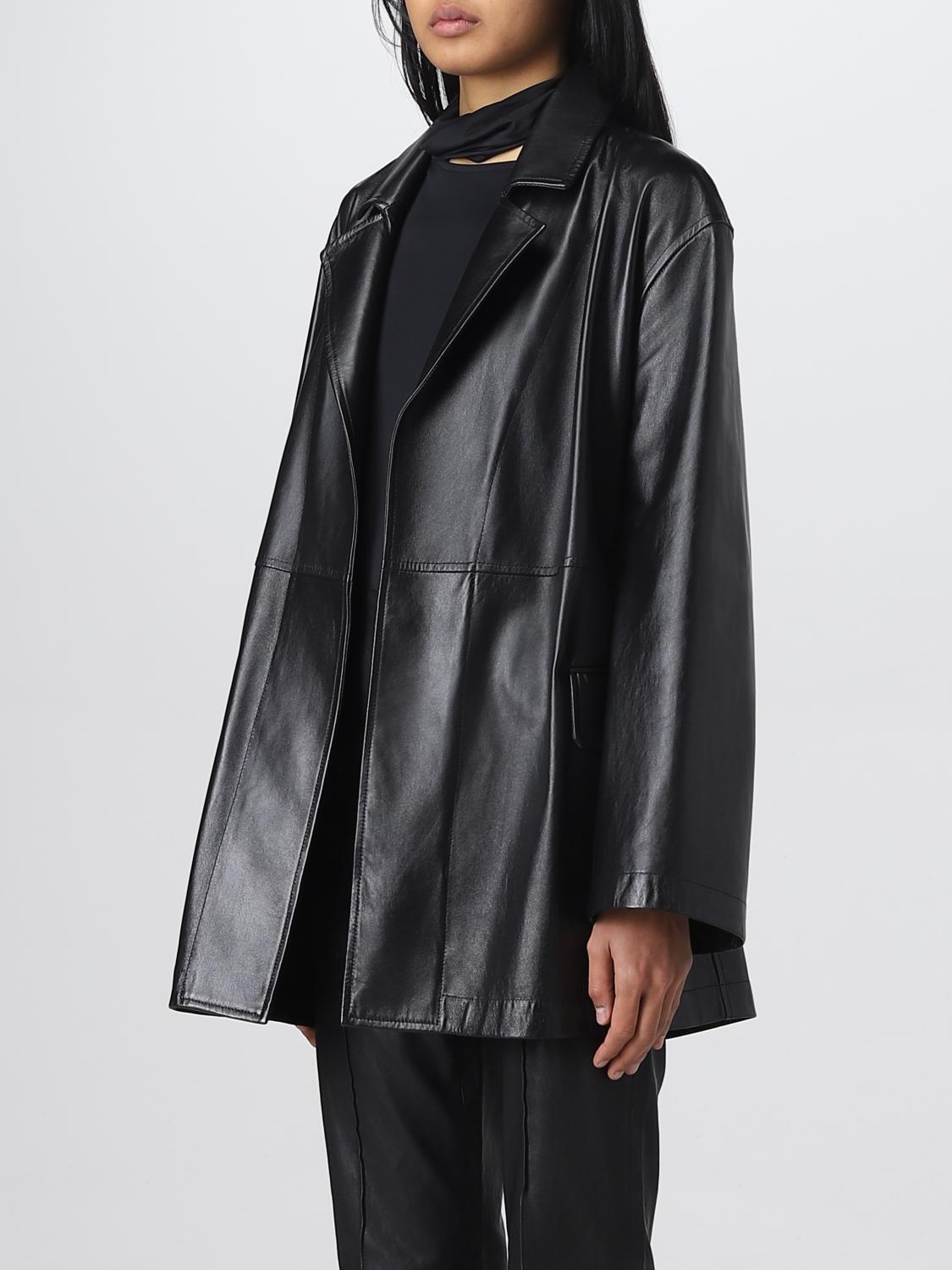 SIMONETTA RAVIZZA GIACCA: Cappotto donna Simonetta Ravizza, Nero - Img 3