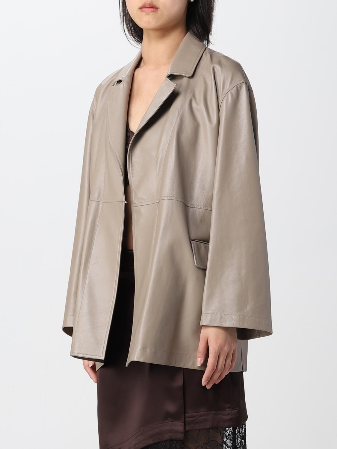 SIMONETTA RAVIZZA CHAQUETA: Abrigo mujer Simonetta Ravizza, Beige - Img 3