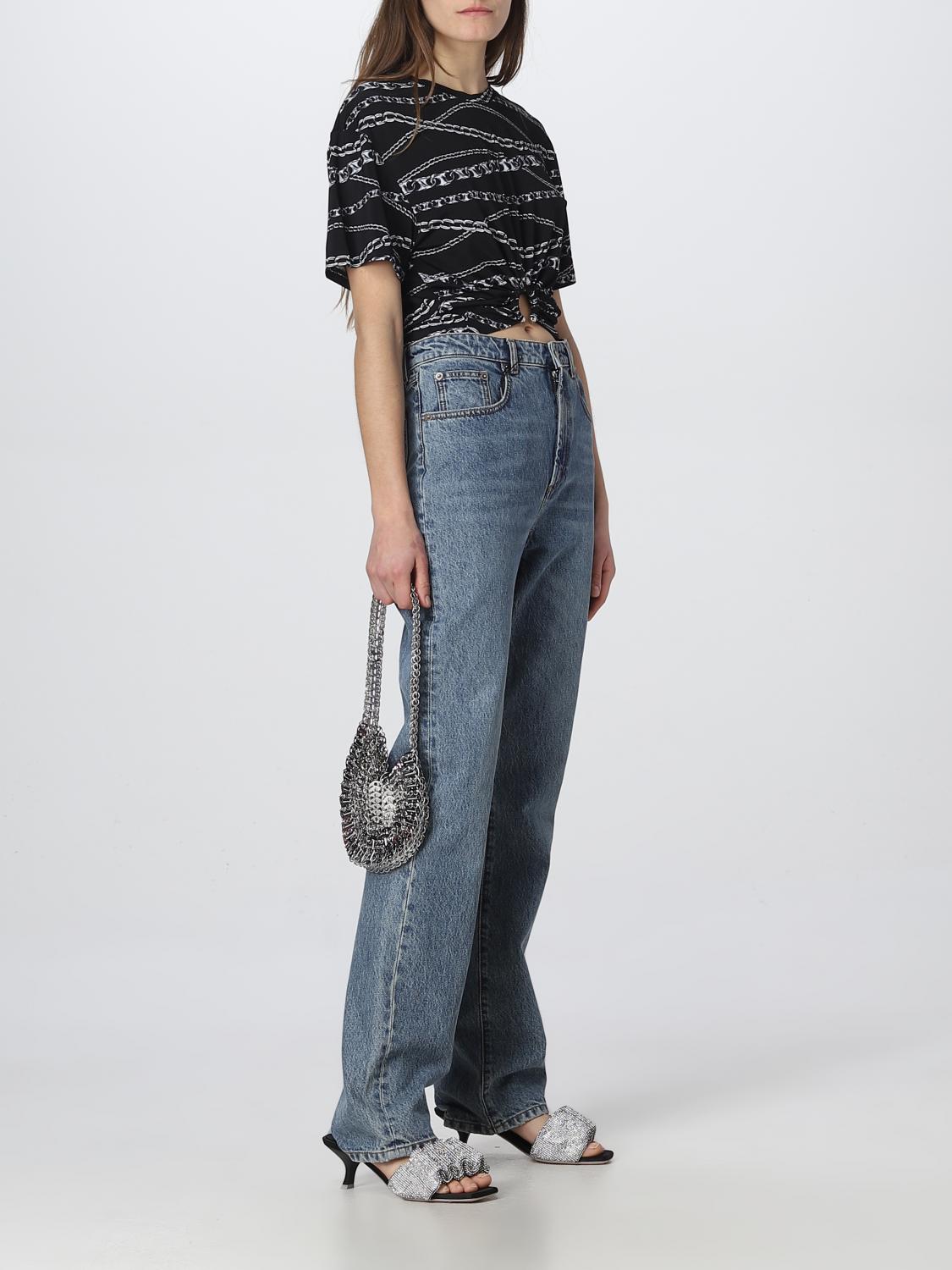 RABANNE BORSA MINI: Borsa 1969 Moon Paco Rabanne in maglia di alluminio, Argento - Img 2