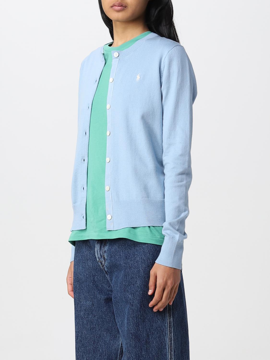 POLO RALPH LAUREN CÁRDIGAN: Cárdigan mujer Polo Ralph Lauren, Azul Oscuro - Img 3