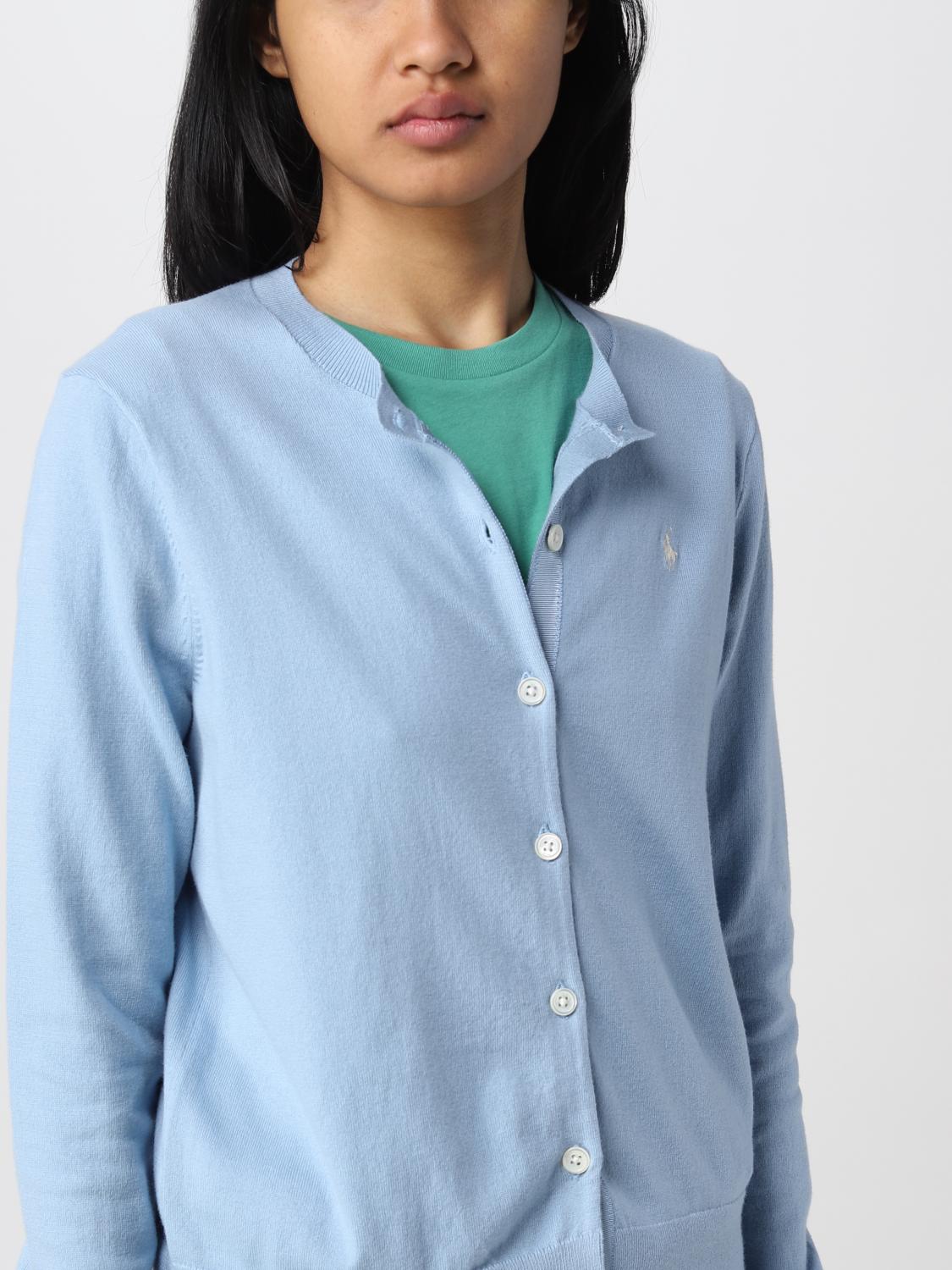 POLO RALPH LAUREN CÁRDIGAN: Cárdigan mujer Polo Ralph Lauren, Azul Oscuro - Img 4