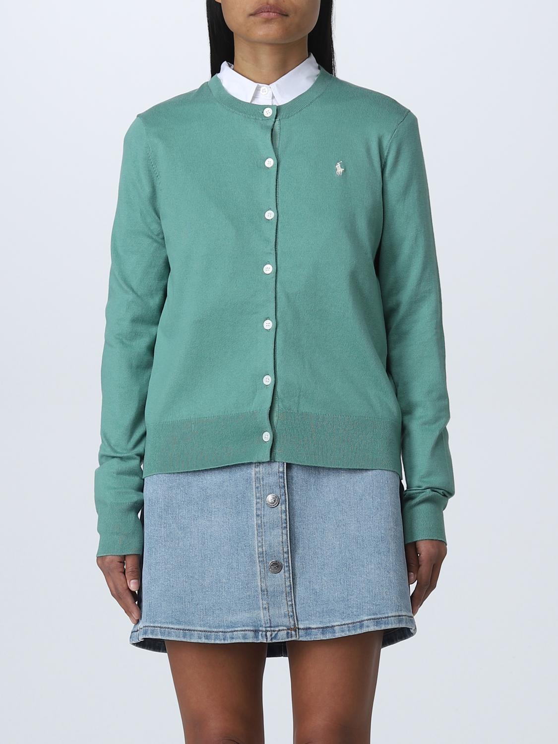 POLO RALPH LAUREN CÁRDIGAN: Cárdigan mujer Polo Ralph Lauren, Verde - Img 1