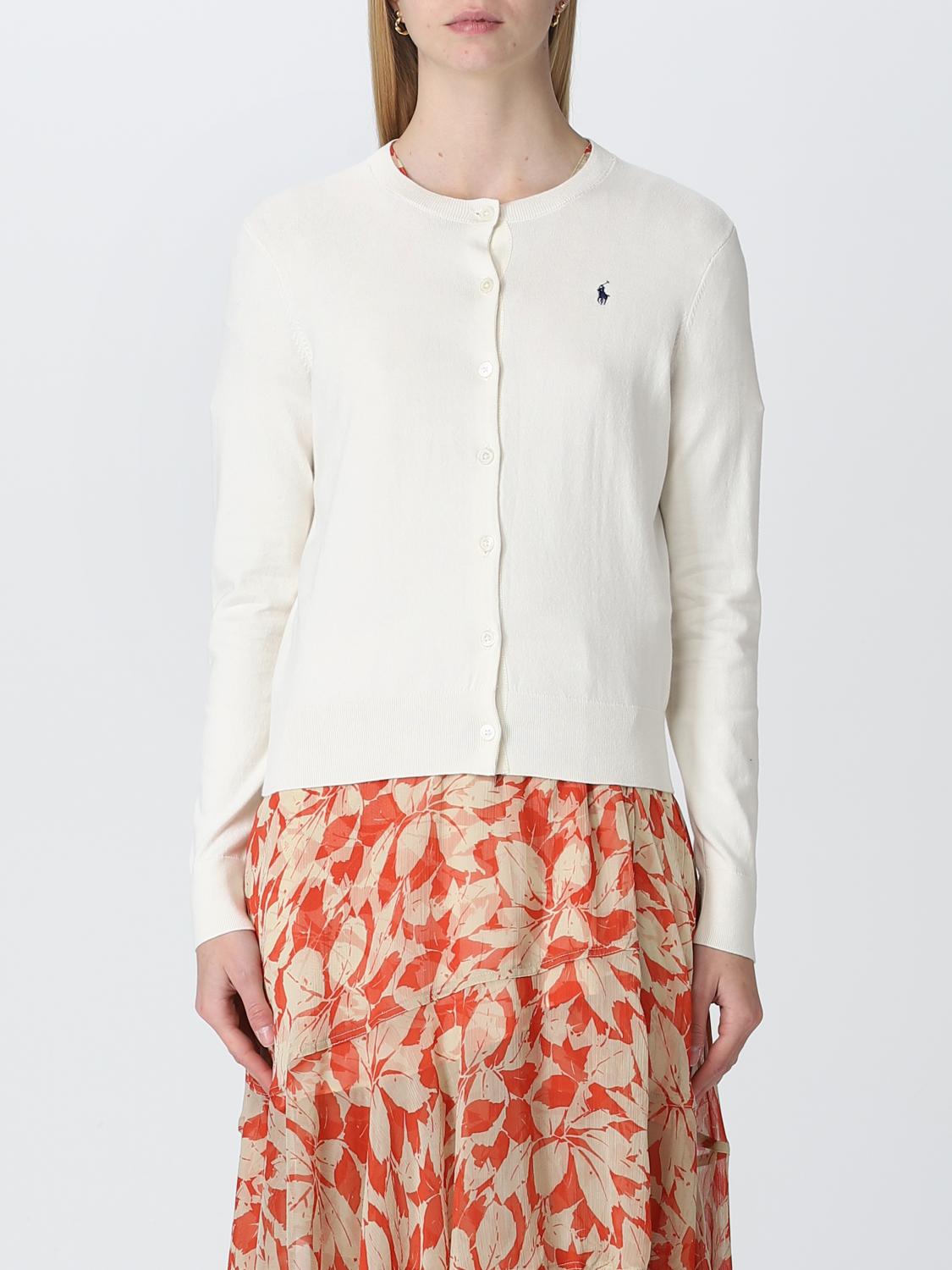 POLO RALPH LAUREN CÁRDIGAN: Cárdigan mujer Polo Ralph Lauren, Crema - Img 1