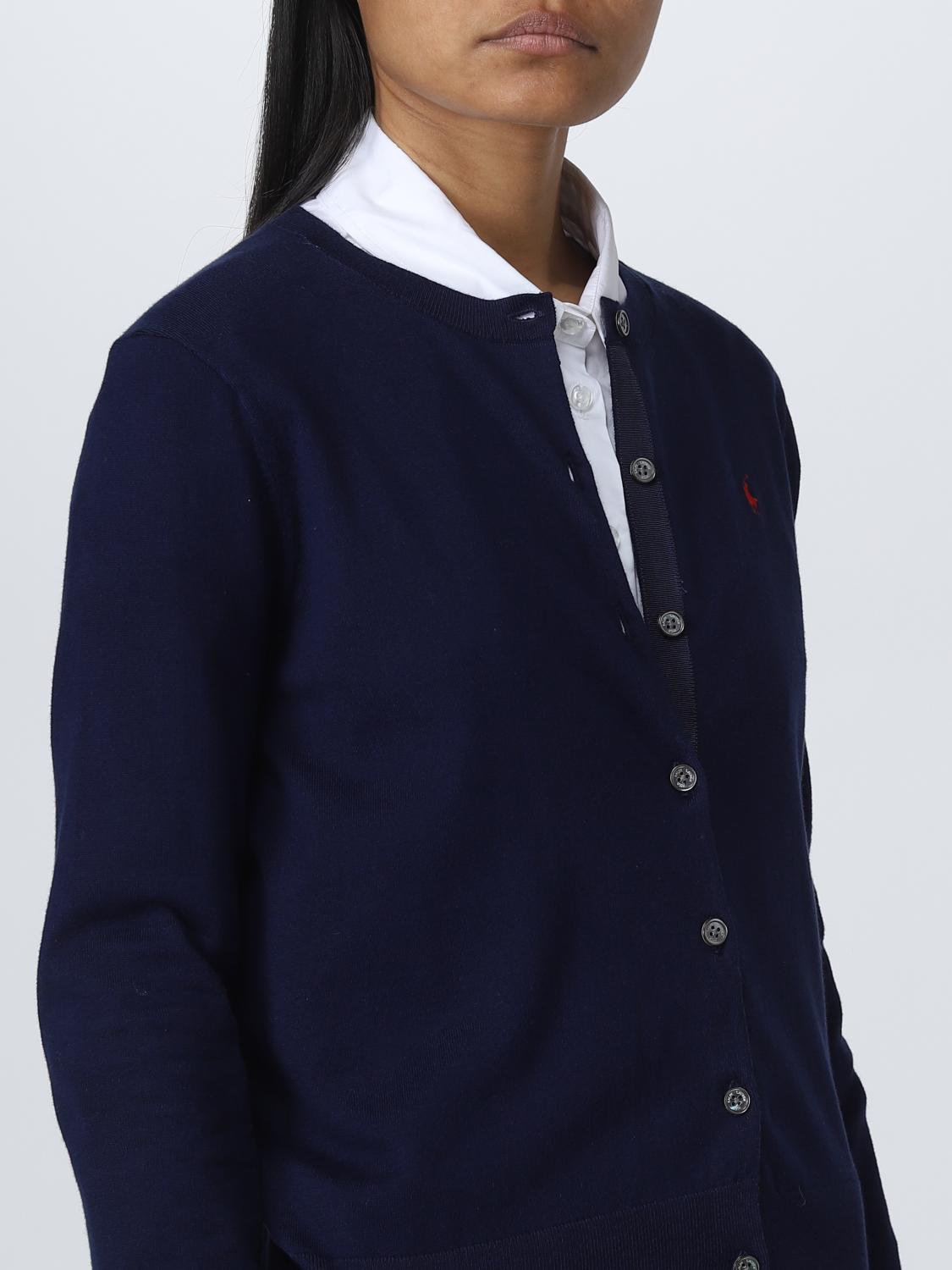 POLO RALPH LAUREN CÁRDIGAN: Cárdigan mujer Polo Ralph Lauren, Azul Oscuro 1 - Img 4