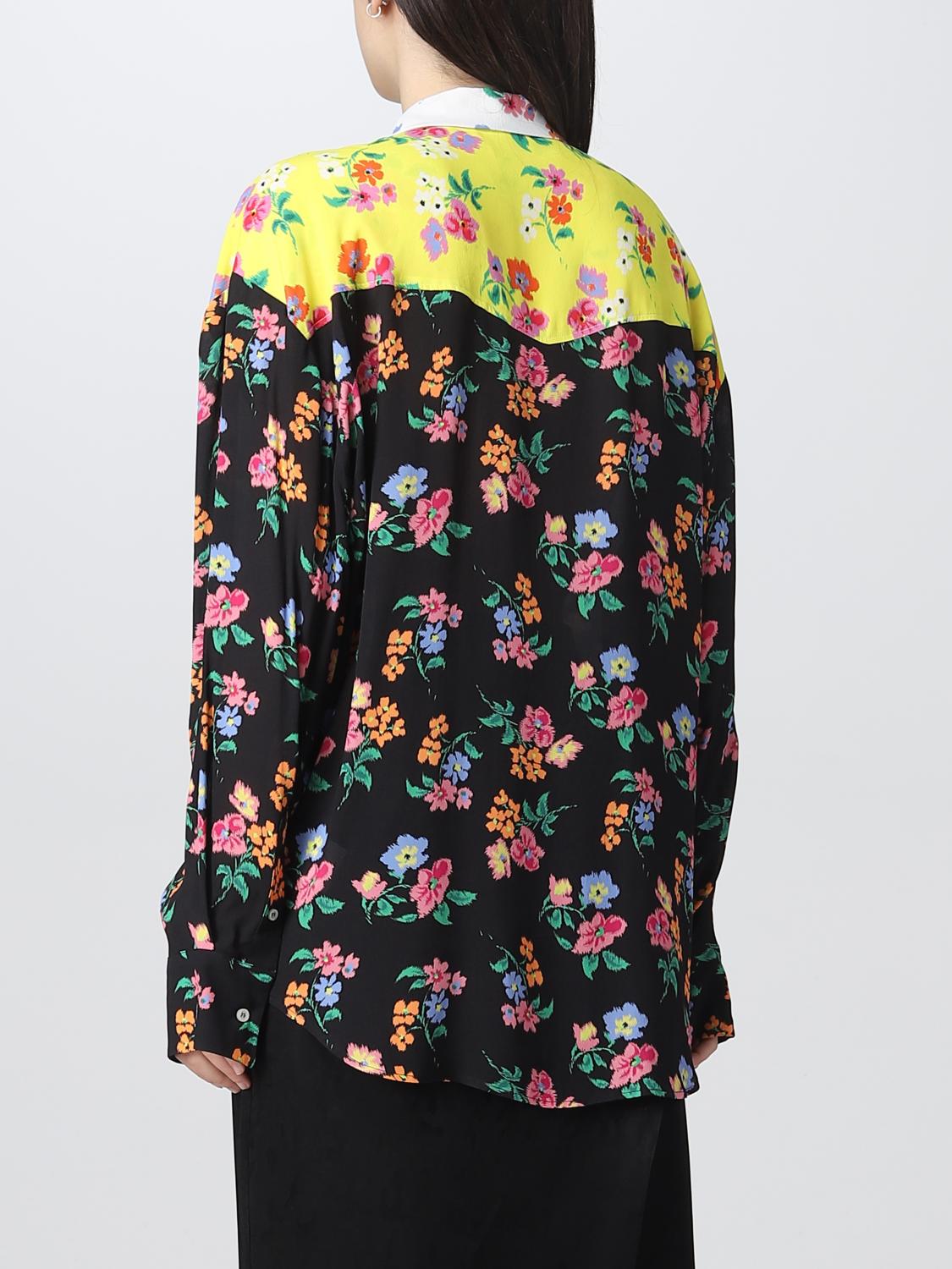 MSGM シャツ: シャツ レディース MSGM, ブラック - Img 2