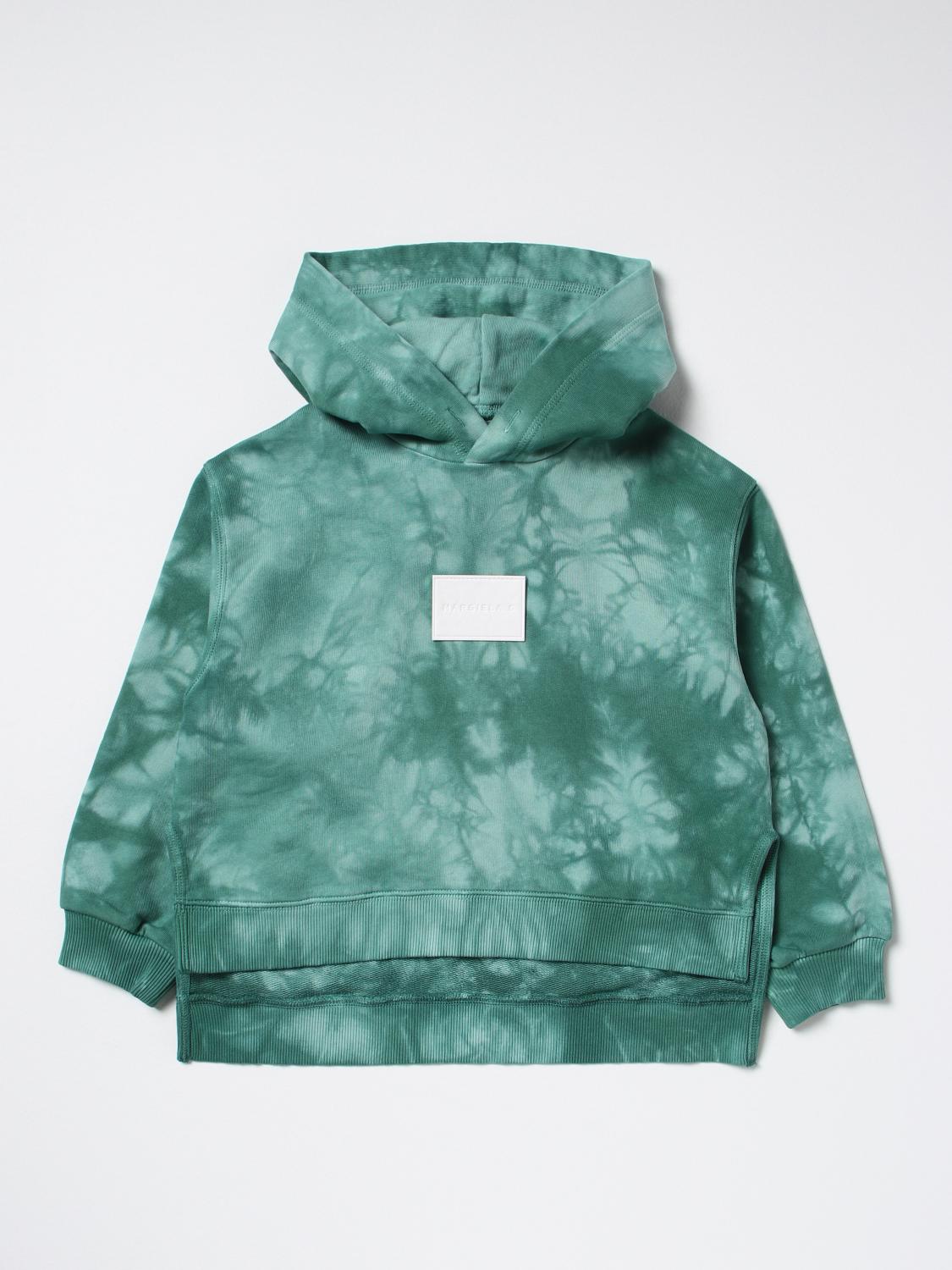 MM6 MAISON MARGIELA SWEATER: Sweater kids Mm6 Maison Margiela, Green - Img 1