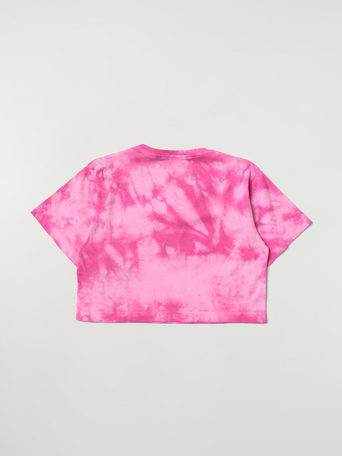 MM6 MAISON MARGIELA CAMISETA: Camiseta niños Mm6 Maison Margiela, Rosa - Img 2