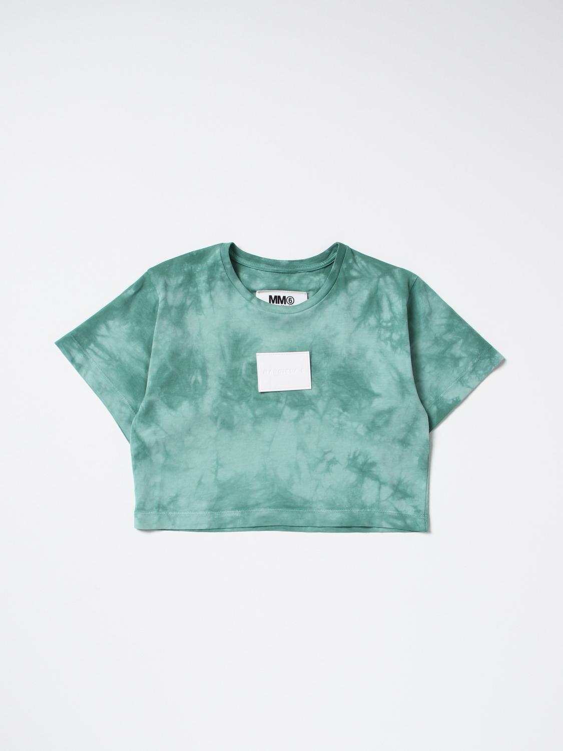 MM6 MAISON MARGIELA CAMISETA: Camiseta niños Mm6 Maison Margiela, Verde - Img 1