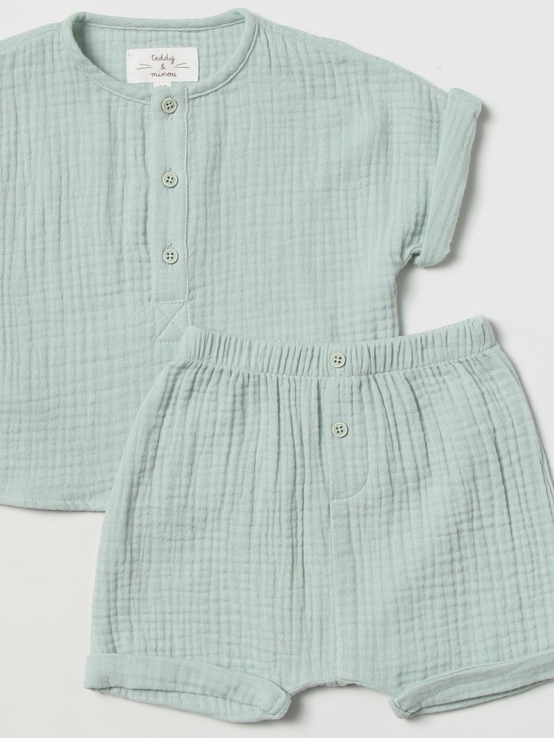 TEDDY & MINOU MONO: Mono niños Teddy & Minou, Menta - Img 3