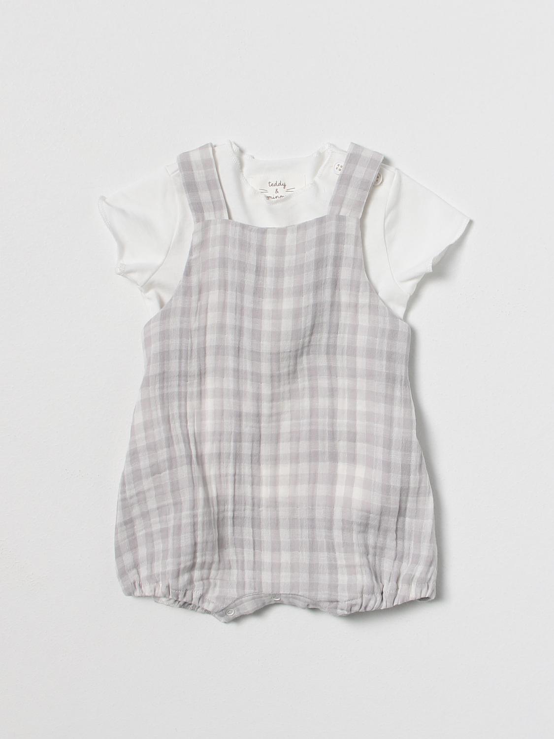 TEDDY & MINOU ENSEMBLE: Ensemble enfant Teddy & Minou, Perle - Img 1