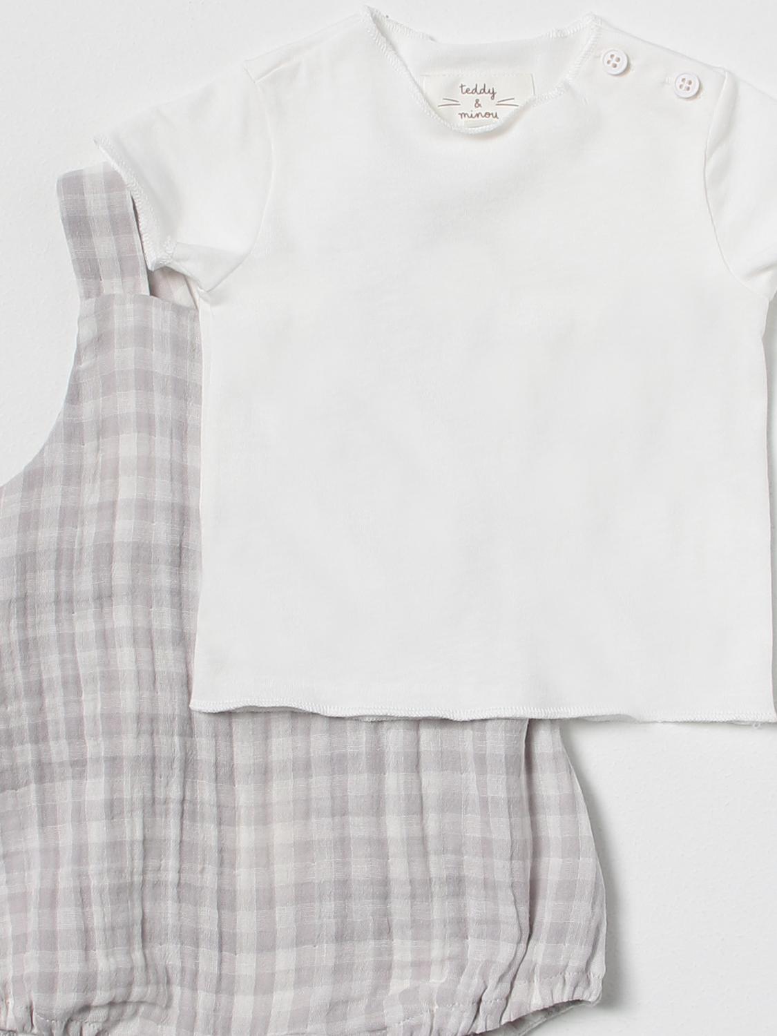 TEDDY & MINOU ENSEMBLE: Ensemble enfant Teddy & Minou, Perle - Img 3