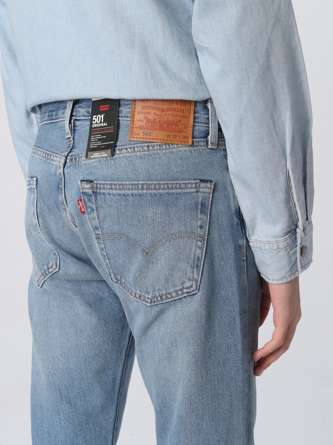 LEVI'S JEANS: Jeans men Levi's, Blue - Img 4