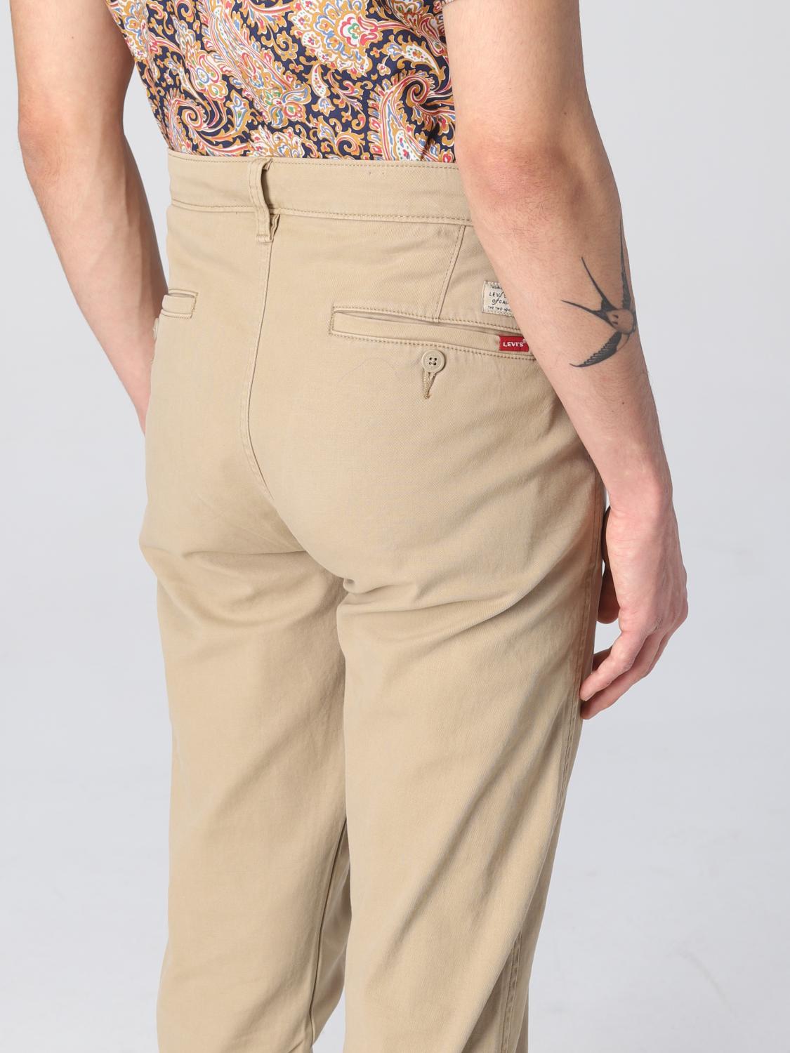 LEVI'S PANTS: Pants men Levi's, Brown - Img 3