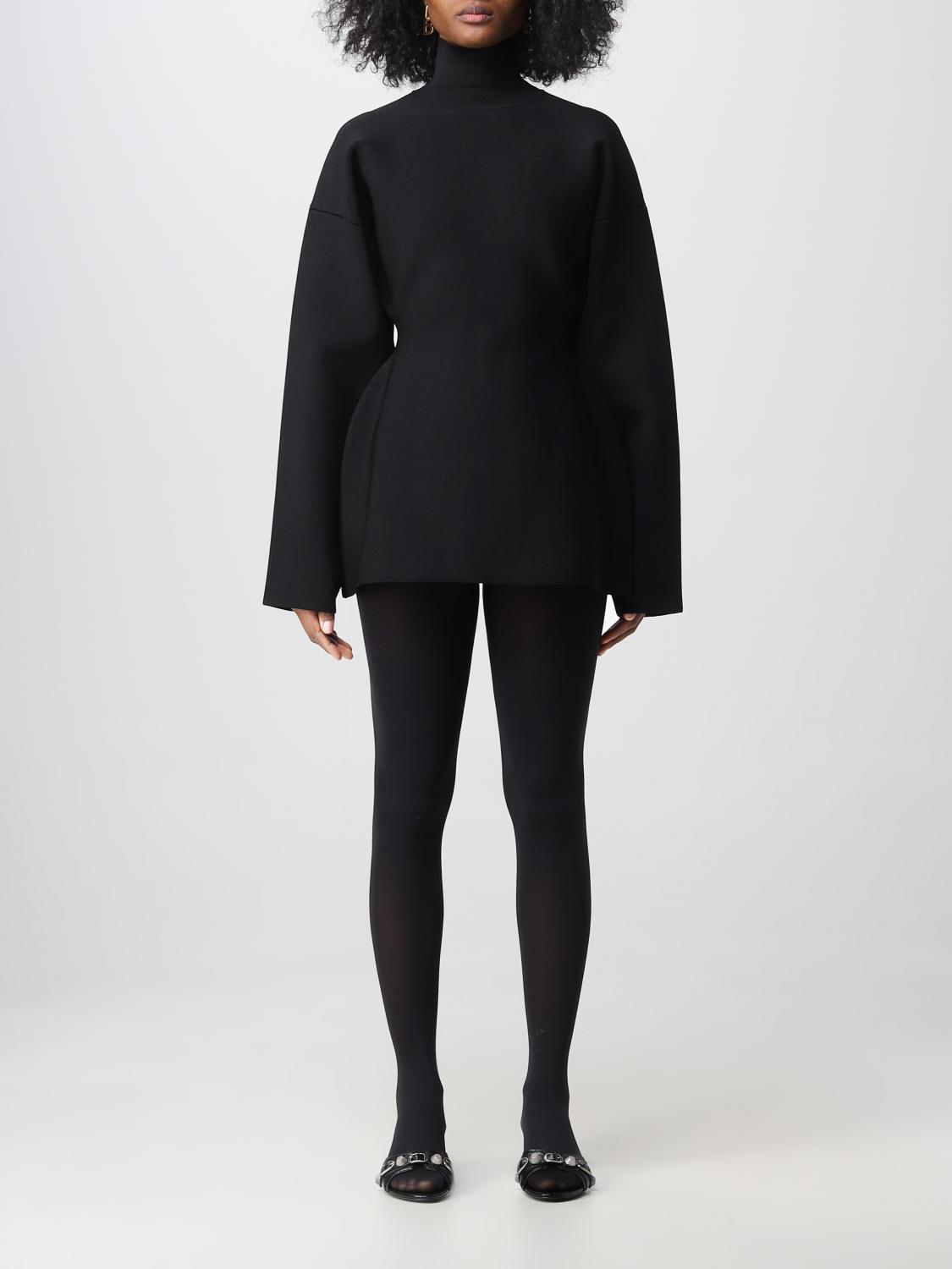 BALENCIAGA VESTIDO: Abrigo mujer Balenciaga, Negro - Img 1